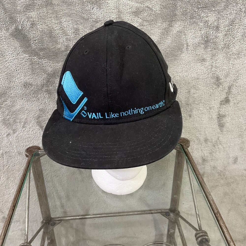 Vail Like nothing on Earth Staff Hat Cap Hook /Loop  OS Pepsi Sprint Audi Black